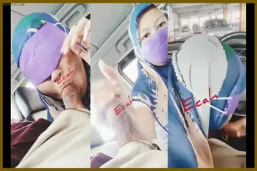 Talent Ecah Hijab Ngewe Di Mobil Majikan poster